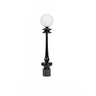 Retro Globe Artistic Black Living Room Floor Lamp Image - 2