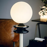 Retro Globe Artistic Black Living Room Floor Lamp Image - 8