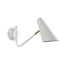 Rotatable Contemporary White Cone Wall Sconce Light Image - 8