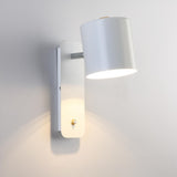 Rotatable Cylinder Metal LED Wall Sconce Lights Image - 13