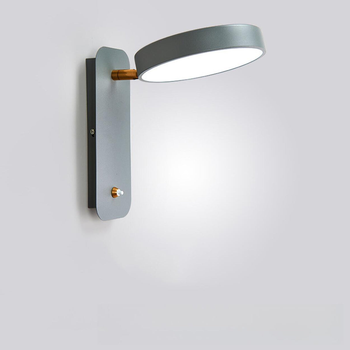 Rotatable Cylinder Metal LED Wall Sconce Lights Image - 6