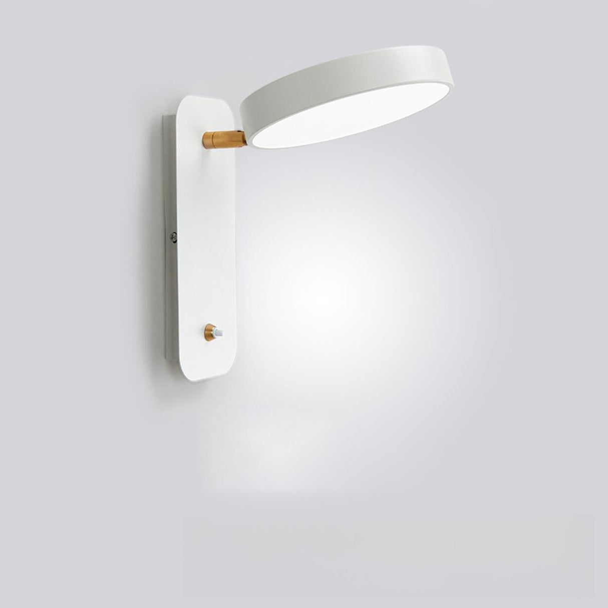 Rotatable Cylinder Metal LED Wall Sconce Lights Image - 7