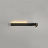 Rotatable Dual Light Black Metal LED Wall Sconces Image - 17