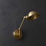 Rotatable Gold Dome LED Metal Vanity Light Fixture Image - 12