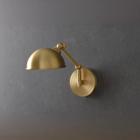 Rotatable Gold Dome LED Metal Vanity Light Fixture Image - 2