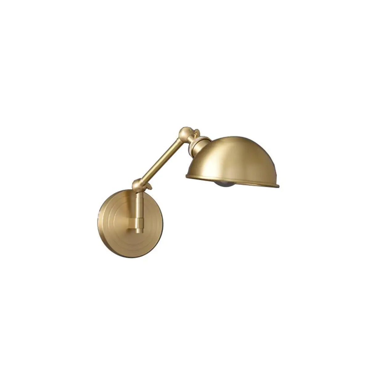 Rotatable Gold Dome LED Metal Vanity Light Fixture Image - 6