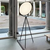 Rotatable Large Circular and Tripod Superloon Floor Lamp Image - 11