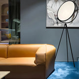 Rotatable Large Circular and Tripod Superloon Floor Lamp Image - 4