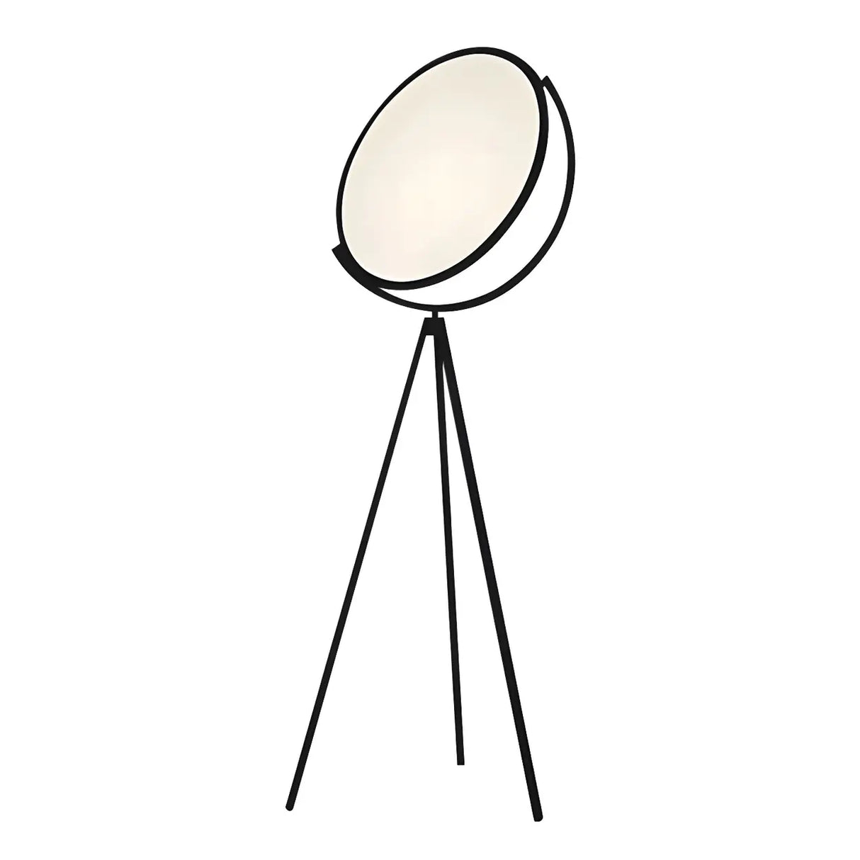 Rotatable Large Circular and Tripod Superloon Floor Lamp Image - 6