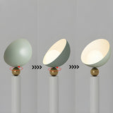 Rotatable Modern Artistic Dome Glass Floor Lamp Image - 8