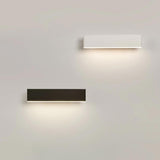 Rotatable Rectangular White Bedroom Wall Sconce Image - 10