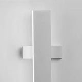 Rotatable Rectangular White Bedroom Wall Sconce Image - 15