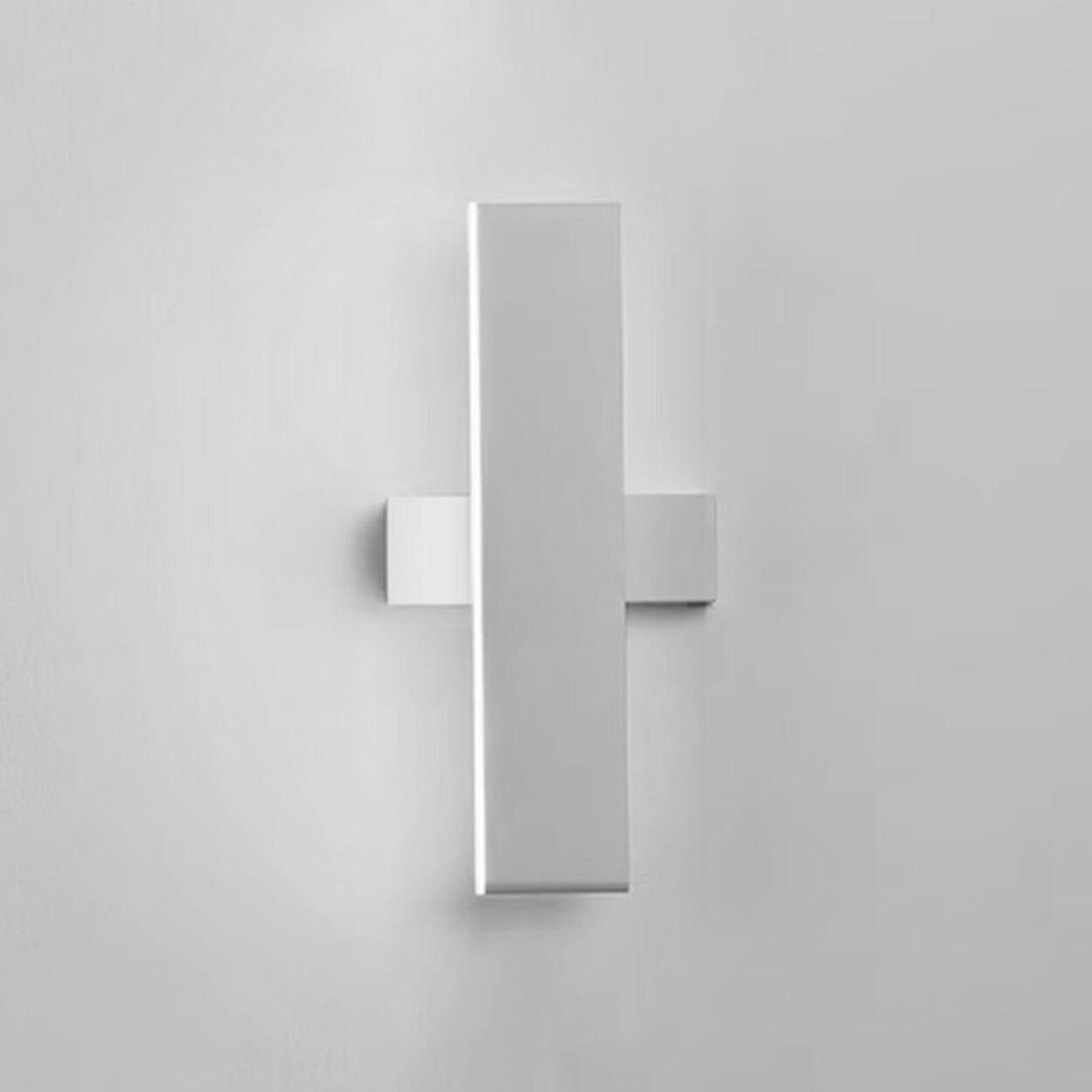 Rotatable Rectangular White Bedroom Wall Sconce Image - 4