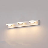 Rotatable White Circular LED Bathroom Vanity Light Image - 21