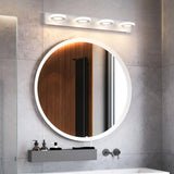 Rotatable White Circular LED Bathroom Vanity Light Image - 5