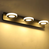 Rotatable White Circular LED Bathroom Vanity Light Image - 8