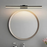 Rotating Black Bar Metal Bathroom Vanity Light Fixture Image - 4