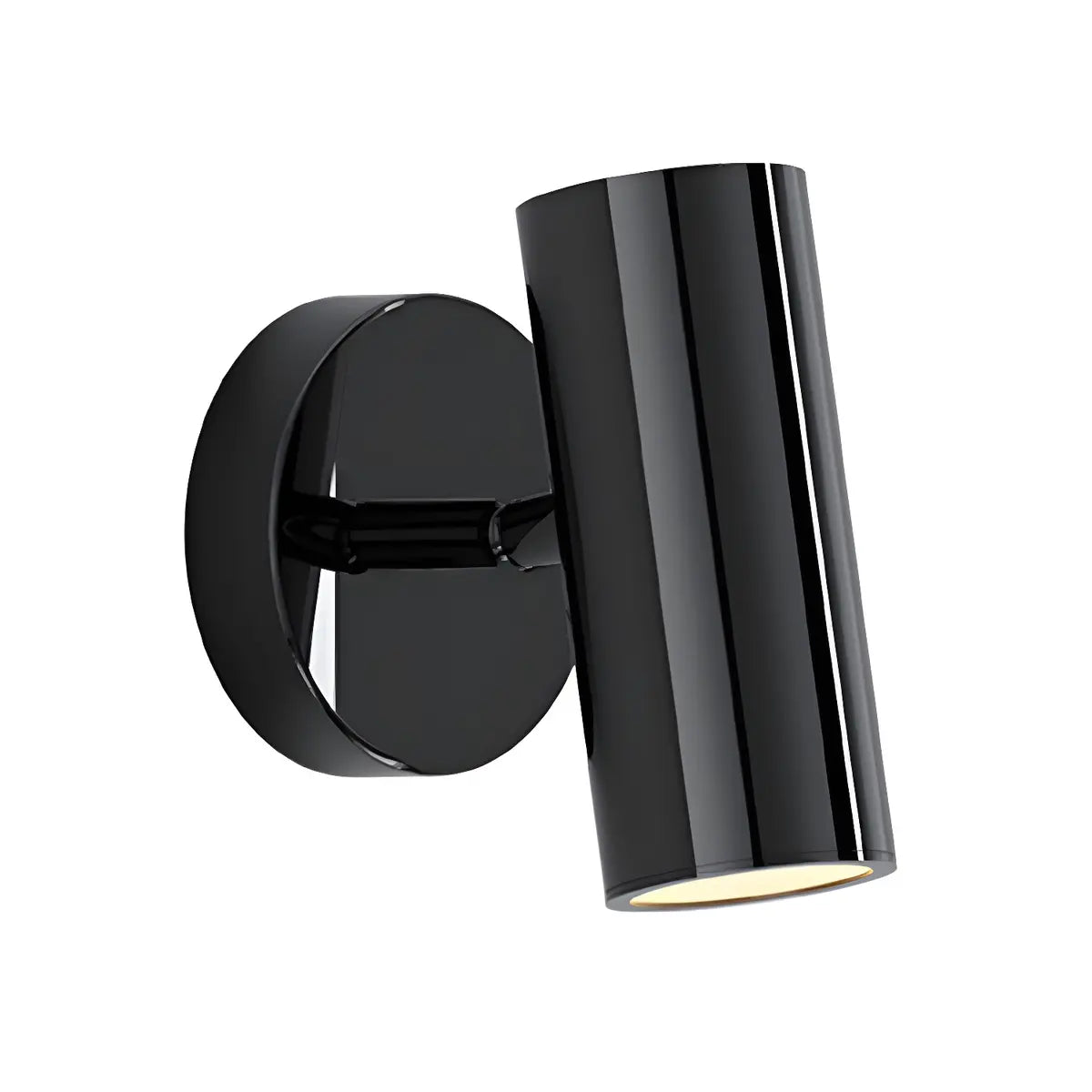 Rotating Cylinder Pivot Bedside Reading Wall Sconce Image - 5