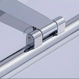 Rotating Modern Long Linear LED Black Vanity Light Image - 16