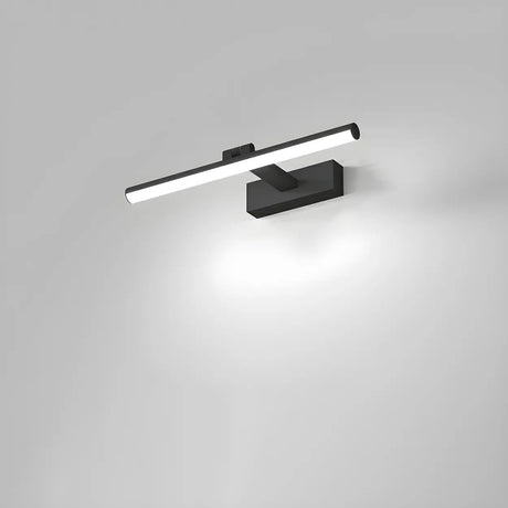 Rotating White Linear Modern LED Metal Vanity Light Image - 2