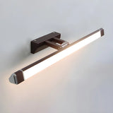 Rotating White Modern Rectangular LED Vanity Light Image - 7