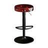 Round Backless Acrylic Adjustable Swivel Bar Stool Image - 20