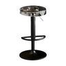 Round Backless Acrylic Adjustable Swivel Bar Stool Image - 7