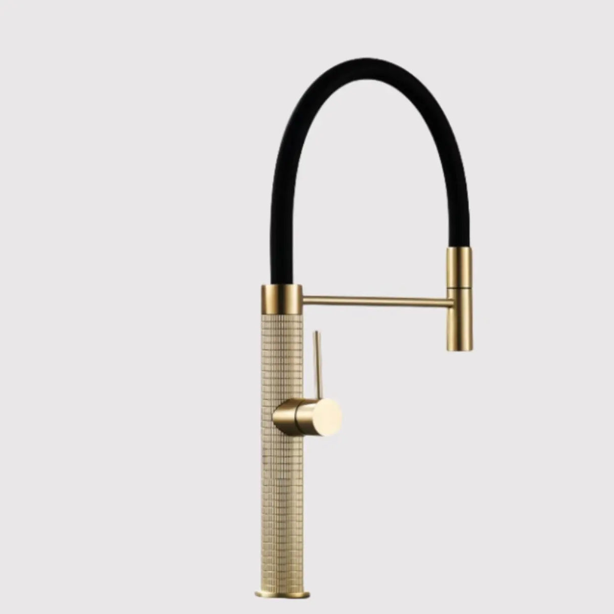 Rust Resistant Brass Swivel Spout Kitchen Faucet Image - 3