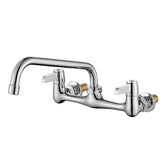 Rust Resistant Copper Kitchen Faucet with Two Handles Image - 5