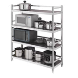 Rust Resistant Stainless Steel Countertop Baker's Rack Image - 2