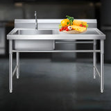 Rust Resistant Stainless Steel Large Kitchen Sink Image - 1