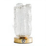 Rustic Glass Table Lamp for Cozy Ambiance Lighting Image - 2