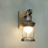 Rustic Vintage Copper Lantern Wall Sconce Image - 5