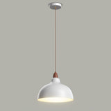 Scandinavian Modern Triple Bell Dome Iron Pendant Light Image - 10