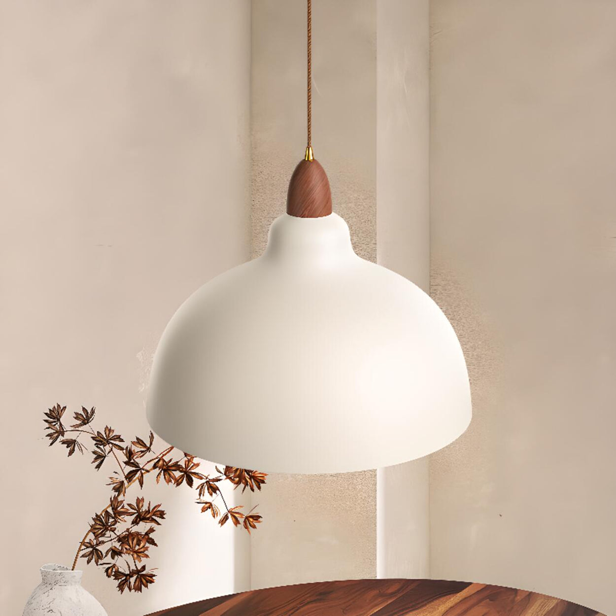 Scandinavian Modern Triple Bell Dome Iron Pendant Light Image - 4