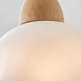 Scandinavian White Scalloped Dome Pendant Light Image - 8