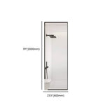 Scratch Resistant Sliding Rectangular Glass Shower Door Image - 11