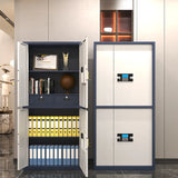 Secure Steel Rectangular Storage Cabinet with Digital Lock Image - 12