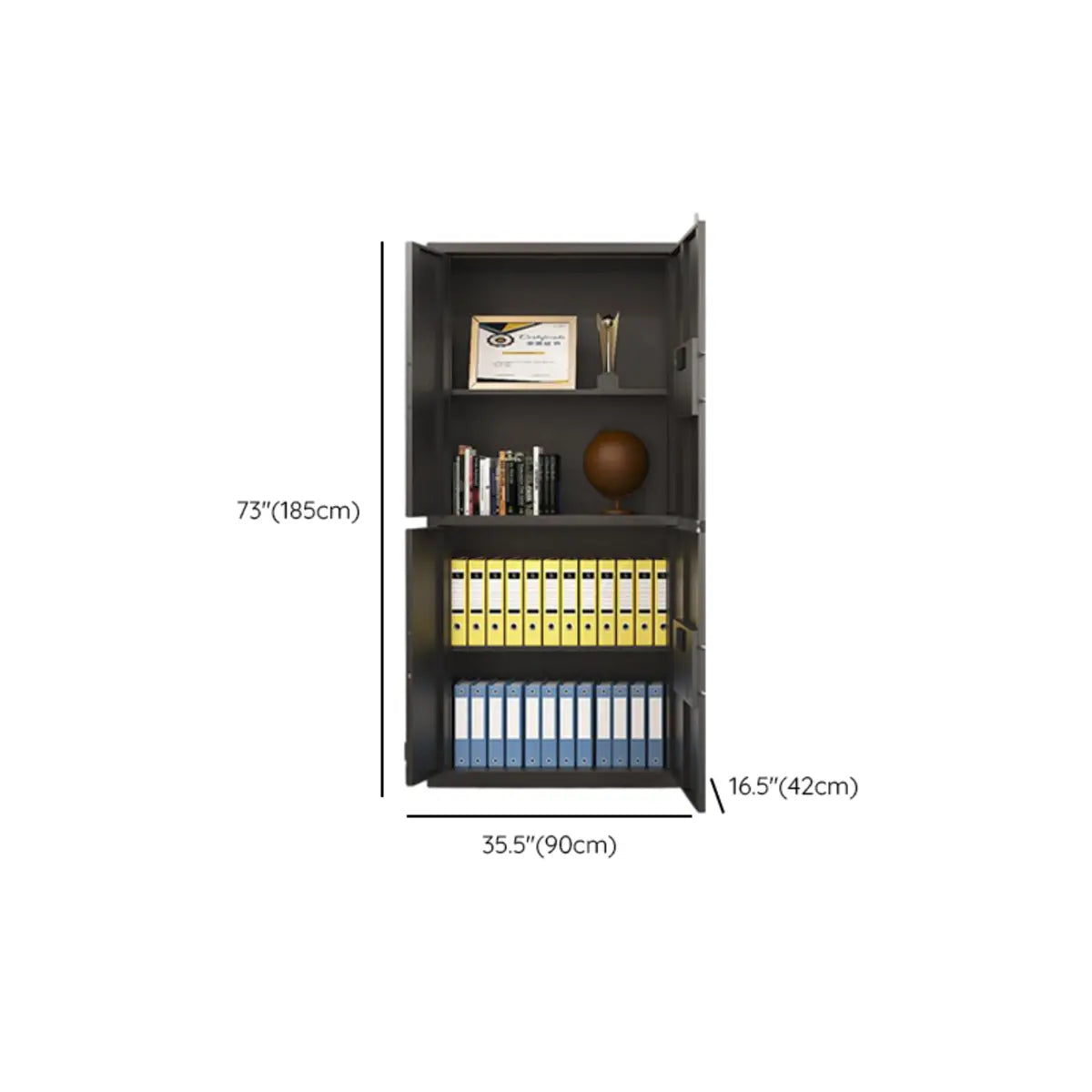 Secure Steel Rectangular Storage Cabinet with Digital Lock Image - 16