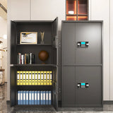 Secure Steel Rectangular Storage Cabinet with Digital Lock Image - 9