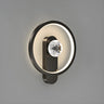 Silica Gel Circular Gold Reading Wall Light Fixture Image - 9