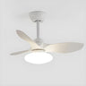 Simple 3 Blade Modern Remote Ceiling Fan with LED Light Image - 10