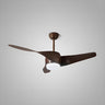 Simple 3 Blade Wooden Propeller Ceiling Fan with Light Image - 2