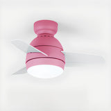 Simple 3 Gear 3-Blade Flush Mounted Ceiling Fan Light Image - 7