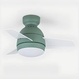 Simple 3 Gear 3-Blade Flush Mounted Ceiling Fan Light Image - 9