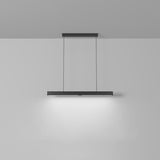 Simple Adjustable Linear LED Island Hanging Light Image - 10