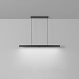 Simple Adjustable Linear LED Island Hanging Light Image - 11