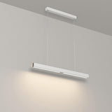 Simple Adjustable Linear LED Island Hanging Light Image - 14