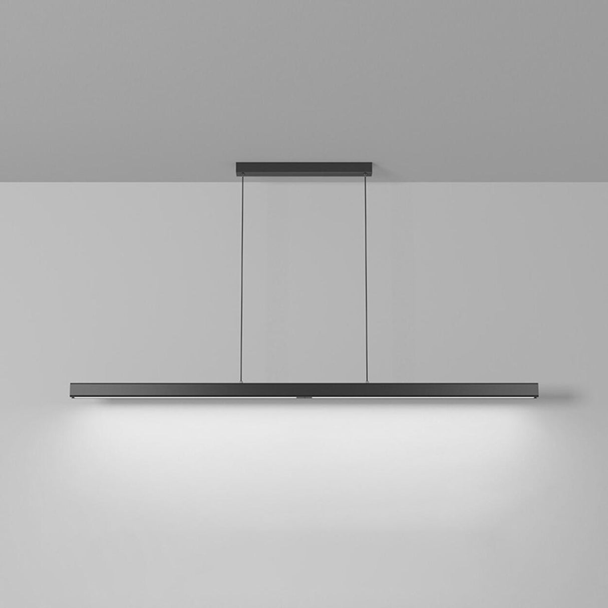 Simple Adjustable Linear LED Island Hanging Light Image - 15