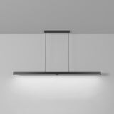 Simple Adjustable Linear LED Island Hanging Light Image - 15